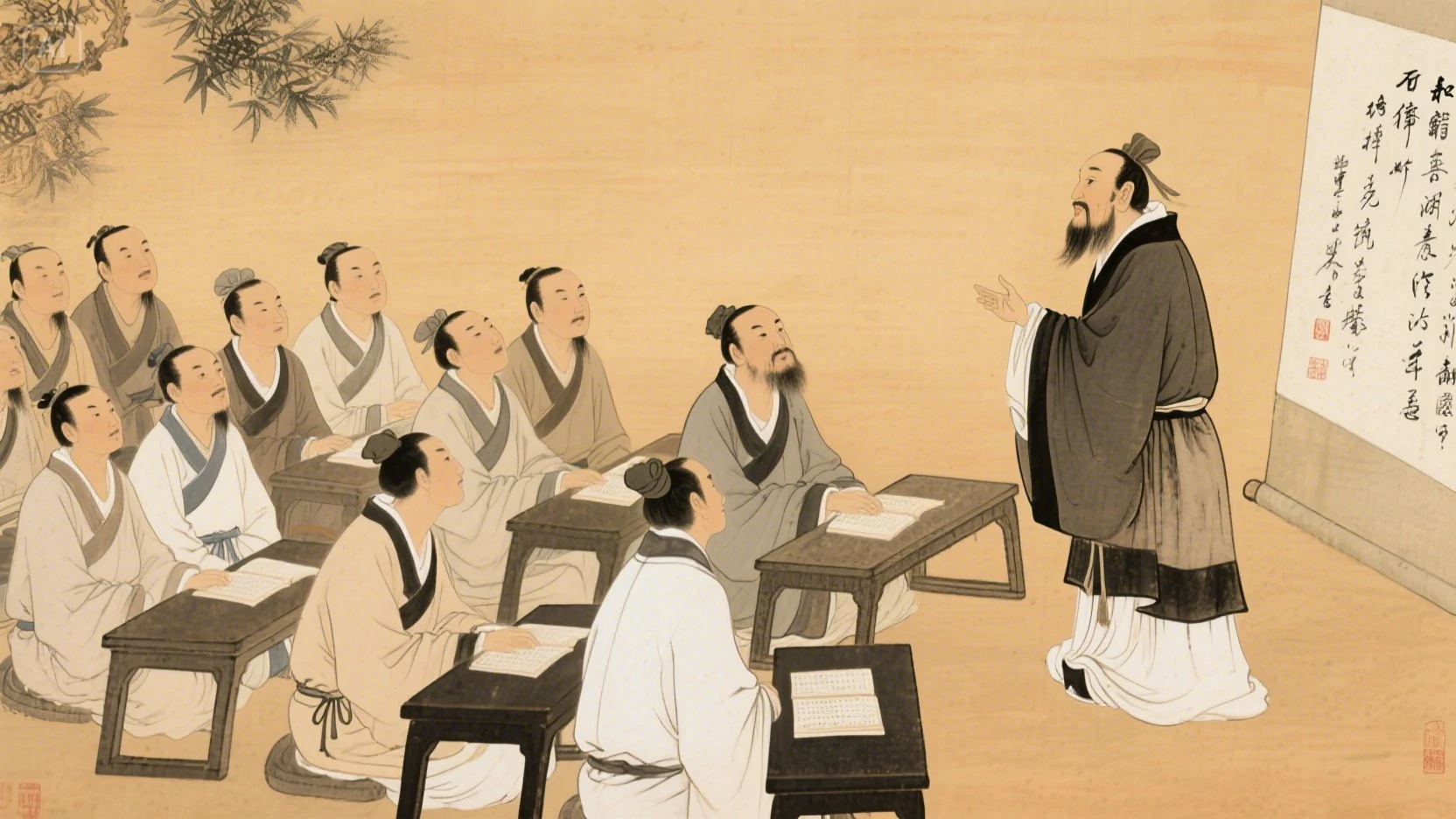 孔子講學