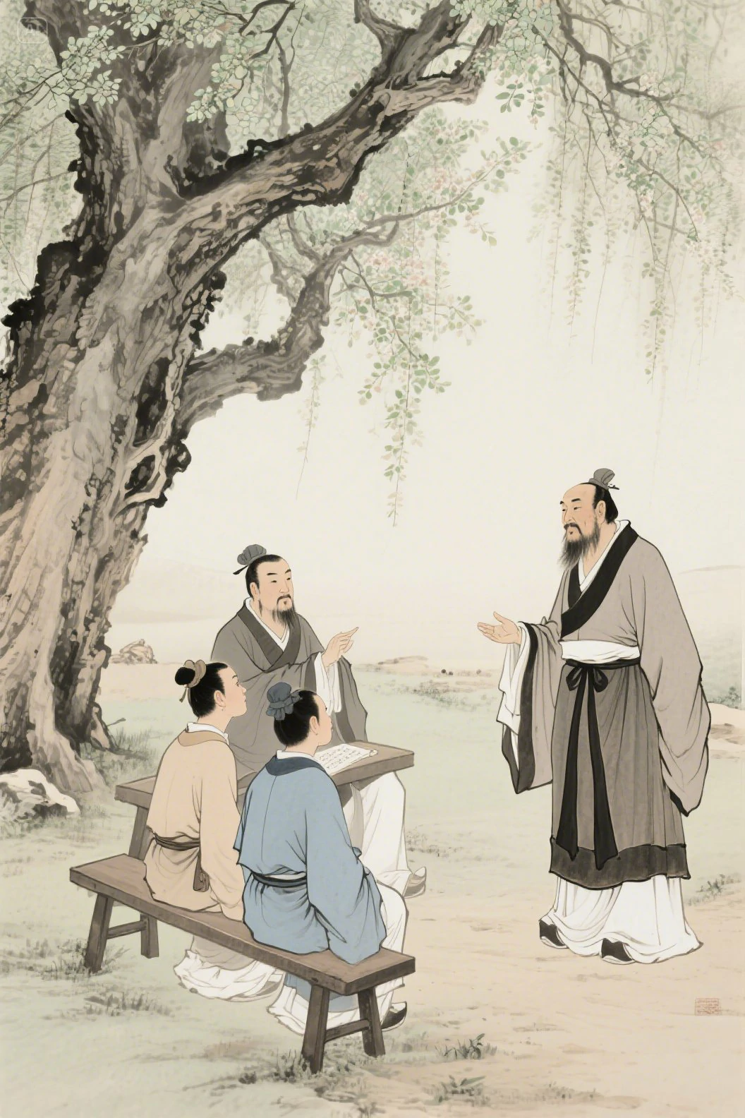 孔子講學