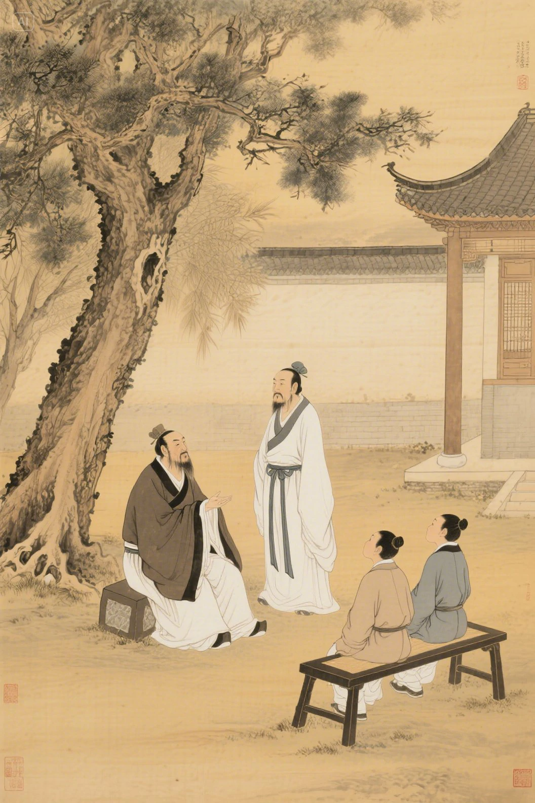 孔子講學