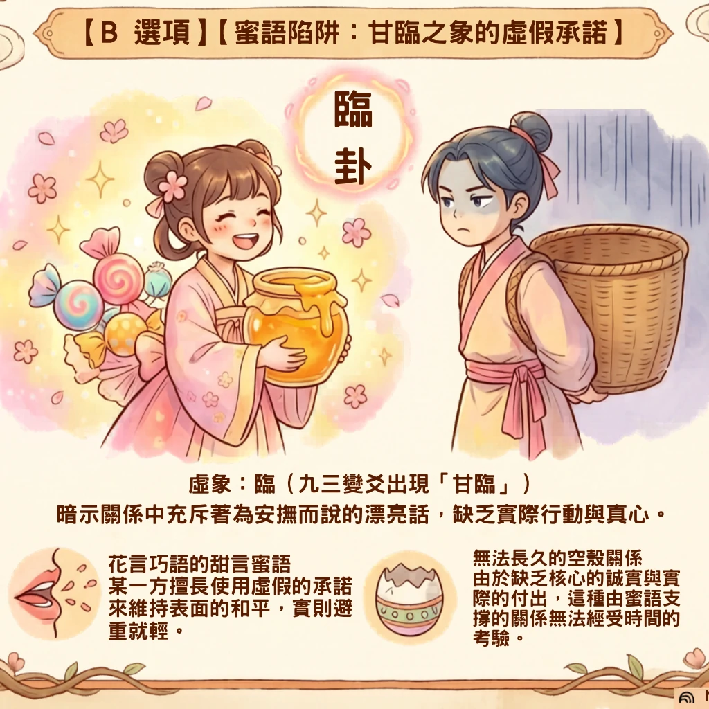 B選項